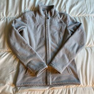 The North Face Fleece Jacket Gray Silver XS